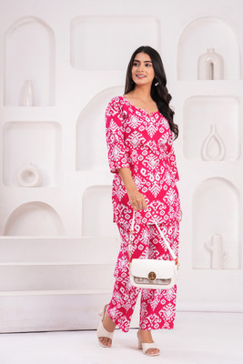 shobhit Women Kurta Palazzo Set