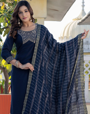 Samah Women Kurta Pant Dupatta Set