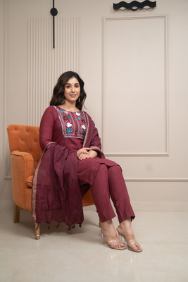 Andheriyas Enterprises Women Kurta Pant Dupatta Set
