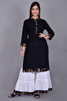 Marudhara Women Kurta Palazzo Set