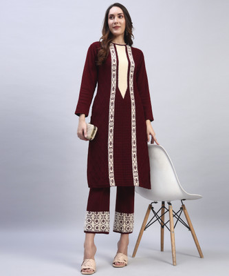 DUCOHIVE Women Kurta Palazzo Set