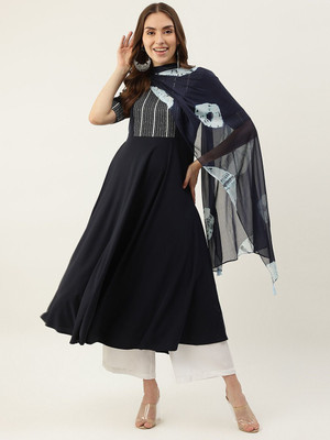 FIORRA Women Kurti Dupatta Set