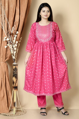 KashisCreation Women Kurta Pant Set