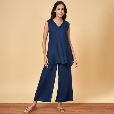 YU by Pantaloons Women Kurti Pant Set