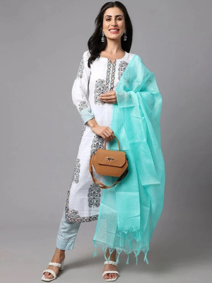 1 Stop Fashion Women Kurta Pant Dupatta Set