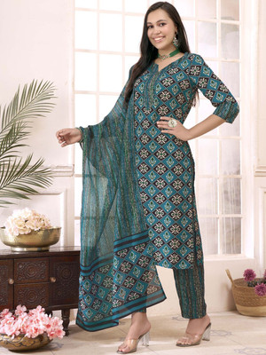 ANOUK Women Kurta Pant Dupatta Set