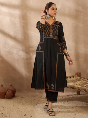 Indo Era Women Kurta Pant Set