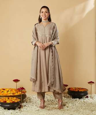 MOKOSH Women Kurta Pant Dupatta Set