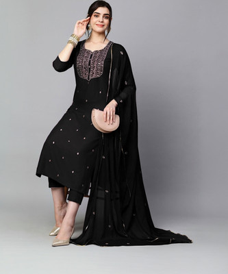 Gosriki Women Kurta Pant Dupatta Set