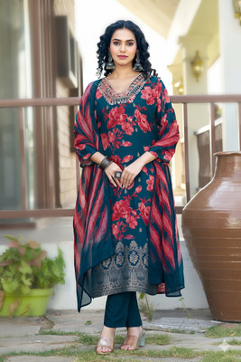 Ambara Women Kurta Pant Dupatta Set