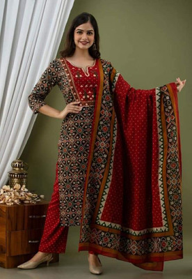Danilo Printed Kurta, Trouser/Pant & Dupatta Set