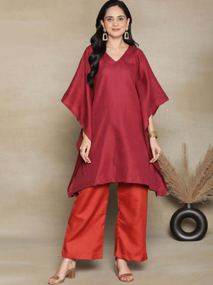 LetsDressUp Women Kaftan Palazzo Set