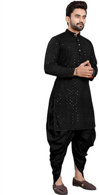 Metro Traders Men Kurta Dhoti Set