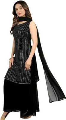 HouseOfCommon Women Kurta Sharara Dupatta Set