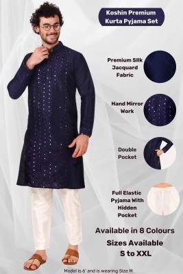 Koshin Men Kurta Pyjama Set