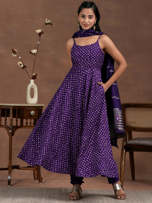 LIBAS Women Kurta Churidar Dupatta Set