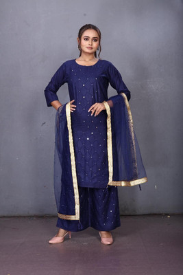 HOC's Women Kurta Pant Dupatta Set