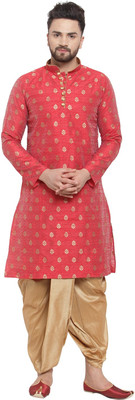 Larwa Men Kurta Dhoti Set