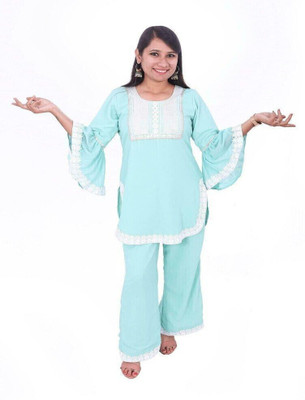 weavers saga Women Kurta Palazzo Set