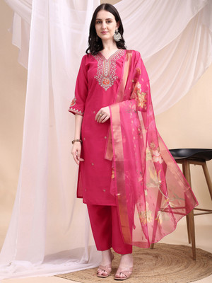 berrylicious Women Kurta Pant Dupatta Set