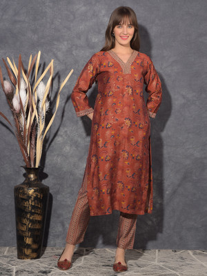 Mamoose Women Kurti Pant Set