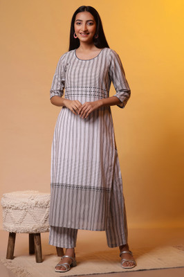 Aurelia Women Kurta Palazzo Ethnic Jacket Set