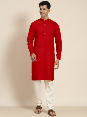 CHIRASVI Men Kurta Pyjama Set