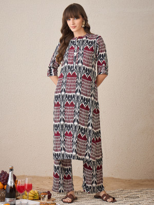 Indo Era Women Kurta Palazzo Set