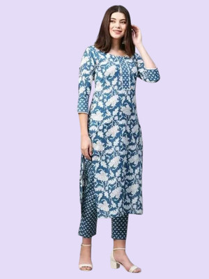 Db Fashionqm Women Kurta Pyjama Set