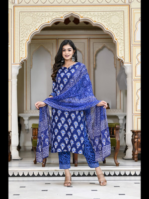 Anni Designer Women Kurti Pant Dupatta Set