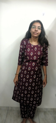 UKB FASHION HUB Women Kurti Palazzo Set