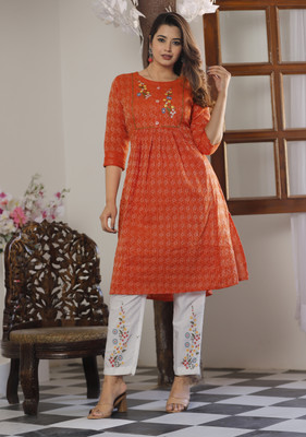 vttextile Women Kurta Pant Set