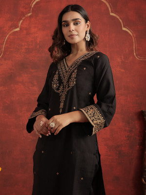 Indo Era Women Kurta Pant Set