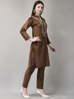 FNOCKS Women Kurta Pyjama Set
