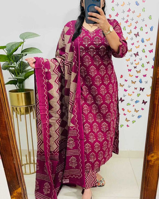 Trisha fashion Women Kurta Pant Dupatta Set