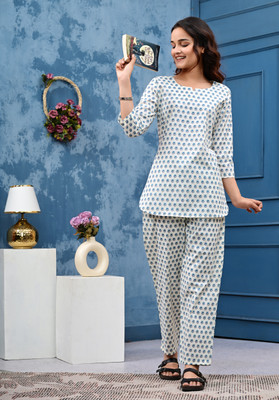 SHREE GOVIND TEXTILES Women Kurti Pant Set