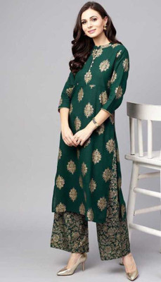 Som&Dee Women Kurta Palazzo Set