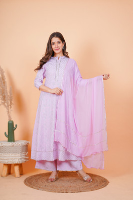TOULIN Women Kurti Palazzo Set