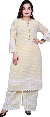 TVESA Women Kurti Palazzo Set