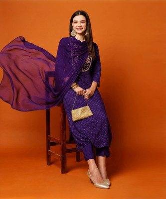 Gosriki Women Kurta Pant Dupatta Set