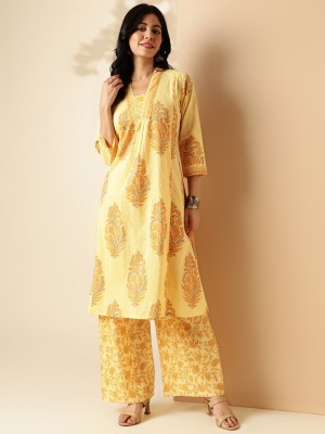 VBUYZ Women Kurta Palazzo Set