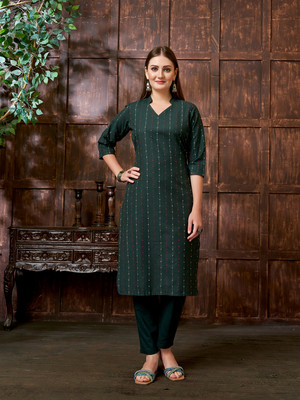 Fourleaf Women Kurta Pant Set