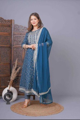 ababeel fashion Women Kurta Pant Dupatta Set