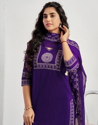 Skylee Women Kurta Pant Dupatta Set