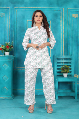 PickALook Women Ethnic Top Pant Set