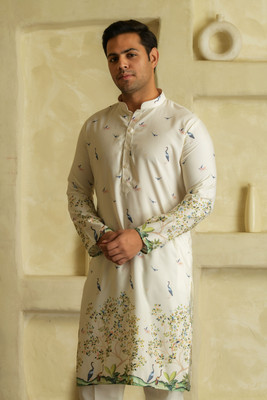 BEXARIO Men Kurta Pyjama Set