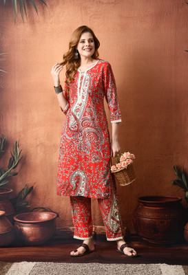 DY FAB ONLINE FASHION Women Kurti Pant Set
