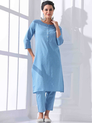 KP OUTFIT Women Kurta Pyjama Set