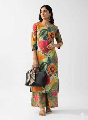 Linaasha Women Kurti Palazzo Set