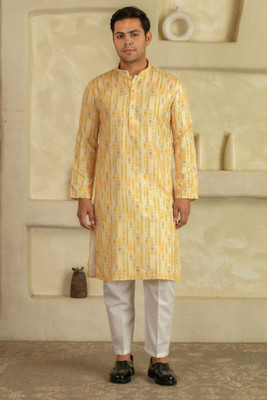 LEMONX Men Kurta Pyjama Set